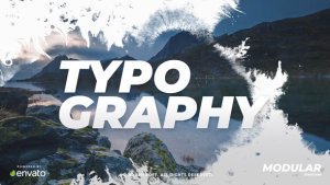 Videohive Ink Typography Openers template preview