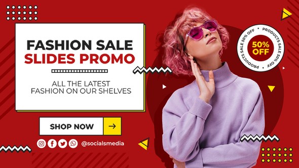 Videohive Products Sale Slides Promo Product Promo template preview
