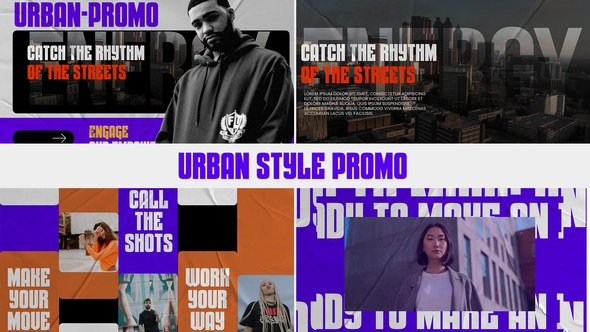 Videohive Urban Style Promo 55414392 Openers template preview