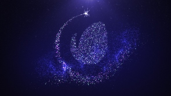Christmas Star Logo II | After Effects Template Video Displays template preview