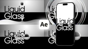 Videohive Liquid Glass Transitions Broadcast-packages template preview