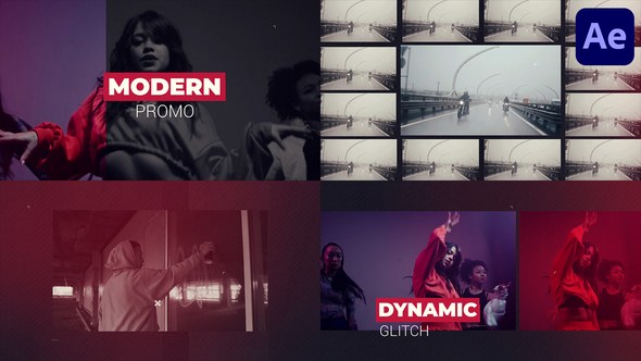 Videohive Modern Dynamic Promo for After Effects Openers template preview