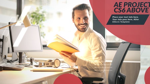 Videohive Business Slideshow 12 Video Displays template preview