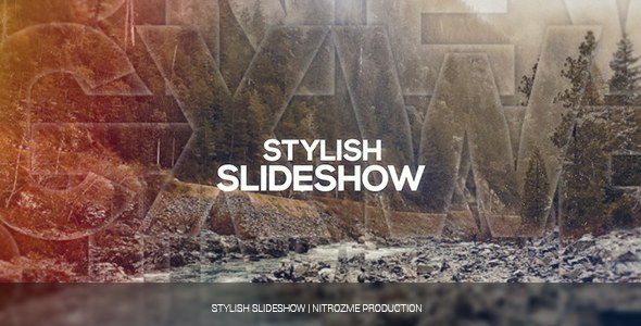 Videohive Stylish Slideshow 19049837 Video Displays template preview