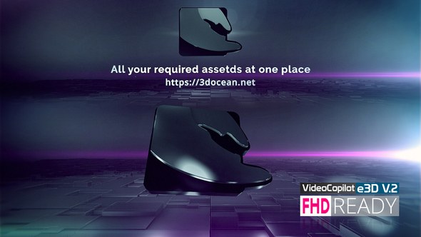 Videohive Clean 3D Logo E3D Logo Stings template preview