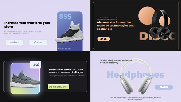 Videohive Product Sales Promo Pack | AE Product Promo template preview