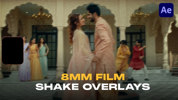 Videohive 8mm Camera Shakes | Handheld Camera Elements template preview