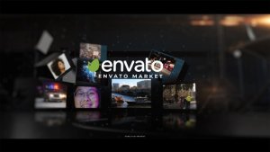 Videohive Old TV Logo Logo Stings template preview