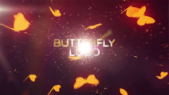 Videohive Butterfly Logo Reveal 24971218 Logo Stings template preview