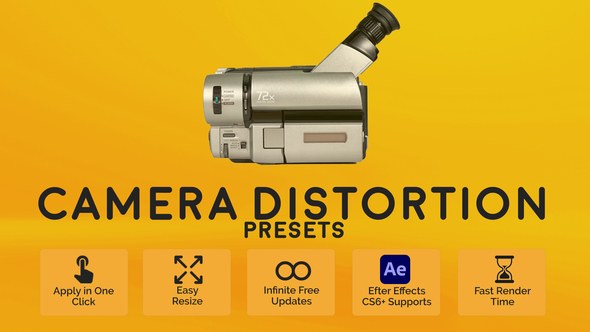Videohive Camera Distortion Presets Elements template preview