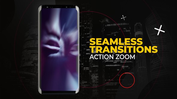 Videohive Vertical Trippy Move Transitions | After Effects Elements template preview
