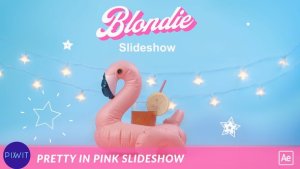 Videohive Pretty in Pink Slideshow Video Displays template preview