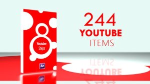Videohive 8 Youtuber Steps Broadcast-packages template preview