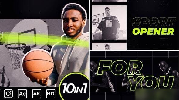 Videohive Sport Opener 52216838 Openers template preview
