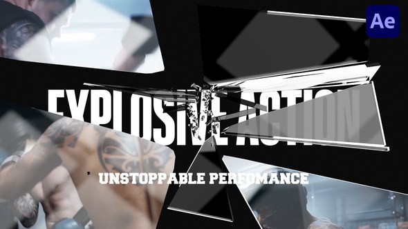 Videohive Glass Breaker Opener Openers template preview