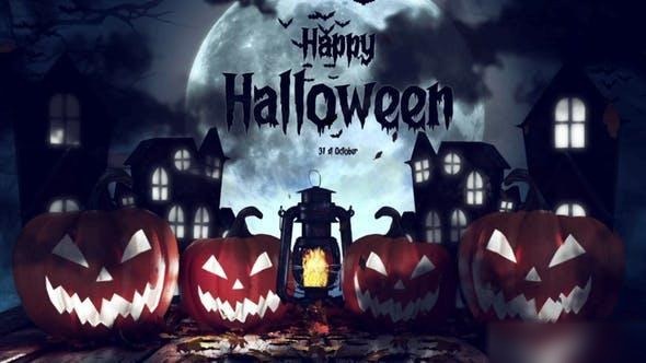 Videohive Halloween Intro | Happy Halloween Openers template preview