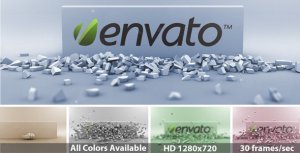 Exploding Grenade Logo Reveal Video Displays template preview