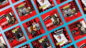 Videohive Clores Fashion Instagram Posts Product Promo template preview