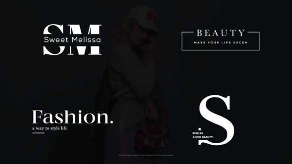 Videohive Fashion Titles Broadcast-packages template preview
