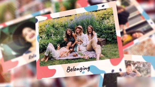 Videohive Happy Memories Photo Slideshow Openers template preview