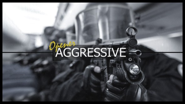 Videohive Aggressive Logo Logo Stings template preview