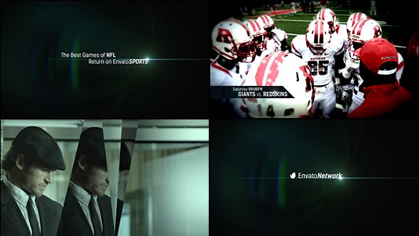 Futura - Promo Video Displays template preview