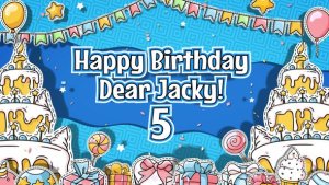 Videohive Happy Birthday Video Card Video Displays template preview