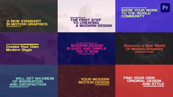 Big Titles For Premiere Pro Premiere Pro template preview