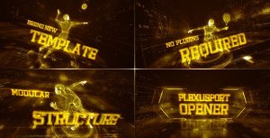 Videohive Plexus Sport Opener Openers template preview