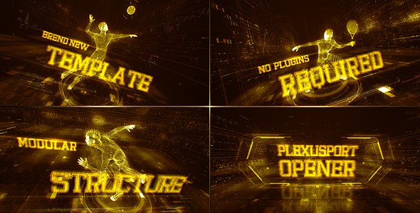 Videohive Plexus Sport Opener Openers template preview