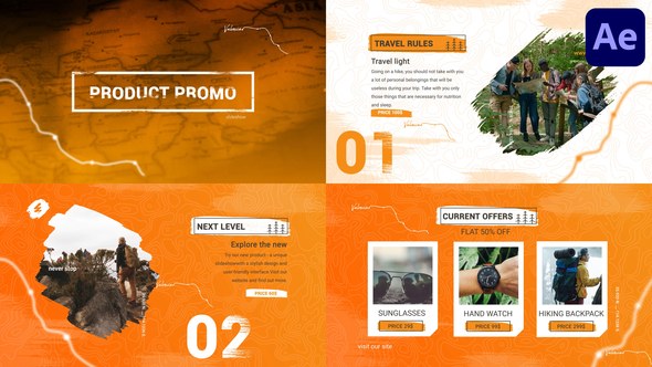 Videohive Brush Product Promo for After Effects Openers template preview