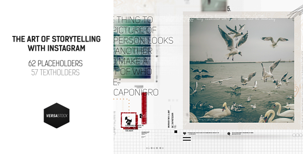 Videohive The Art of Storytelling Video Displays template preview