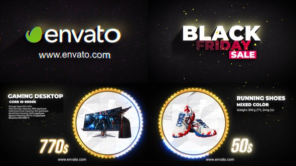 Videohive Black Friday Promo Product Promo template preview