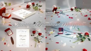 Videohive Invitation Mockup! Video Displays template preview