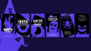 Videohive Happy Halloween Insta Product Promo template preview
