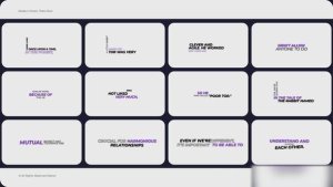 Videohive Modern Kinetic Titles | After Effects Titles template preview