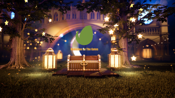 Videohive Ramadan On The Gates Logo Stings template preview