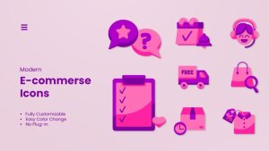 Videohive E-commerce Element Elements template preview