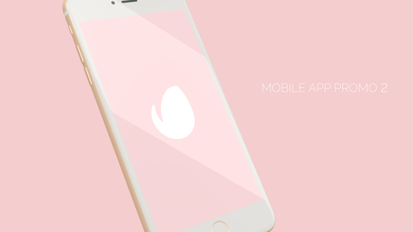 Mobile App Promo 2 Video Displays template preview