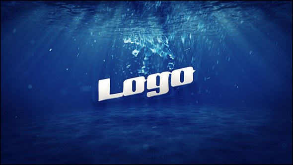 Videohive Underwater Logo Animation 59722390 Logo Stings template preview