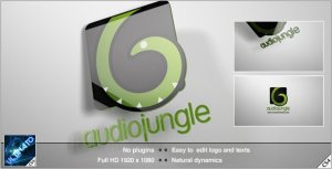 Videohive Falling Logo Logo Stings template preview