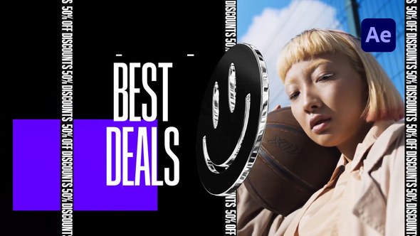 Videohive Techno Steel: Sale Edition Opener Openers template preview