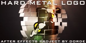 Videohive Hard Metal Logo Logo Stings template preview