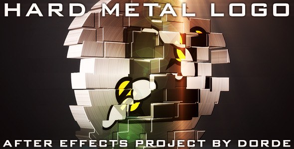 Videohive Hard Metal Logo Logo Stings template preview