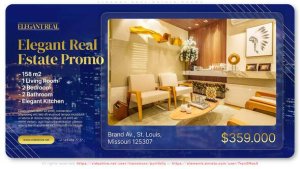 Videohive Elegant Real Estate Promo Product Promo template preview