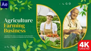 Videohive Agriculture Farming Business Slideshow Video Displays template preview