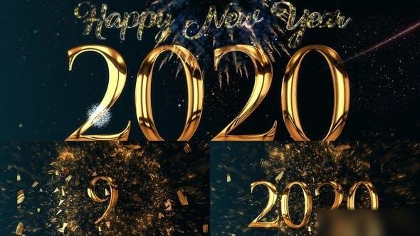 Videohive New Year Countdown 25235541 Openers template preview