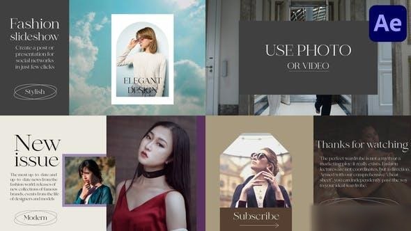 Videohive Fashion Slideshow | After Effects 37261371 Openers template preview