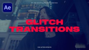 Videohive Glitch Transitions 51968749 Elements template preview