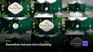 Videohive Intro/Opening Video - Ramadhan Kareem After Effects Template Ramadan template preview